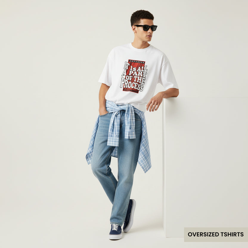 It Is All A Part of the Process Oversized T Shirts