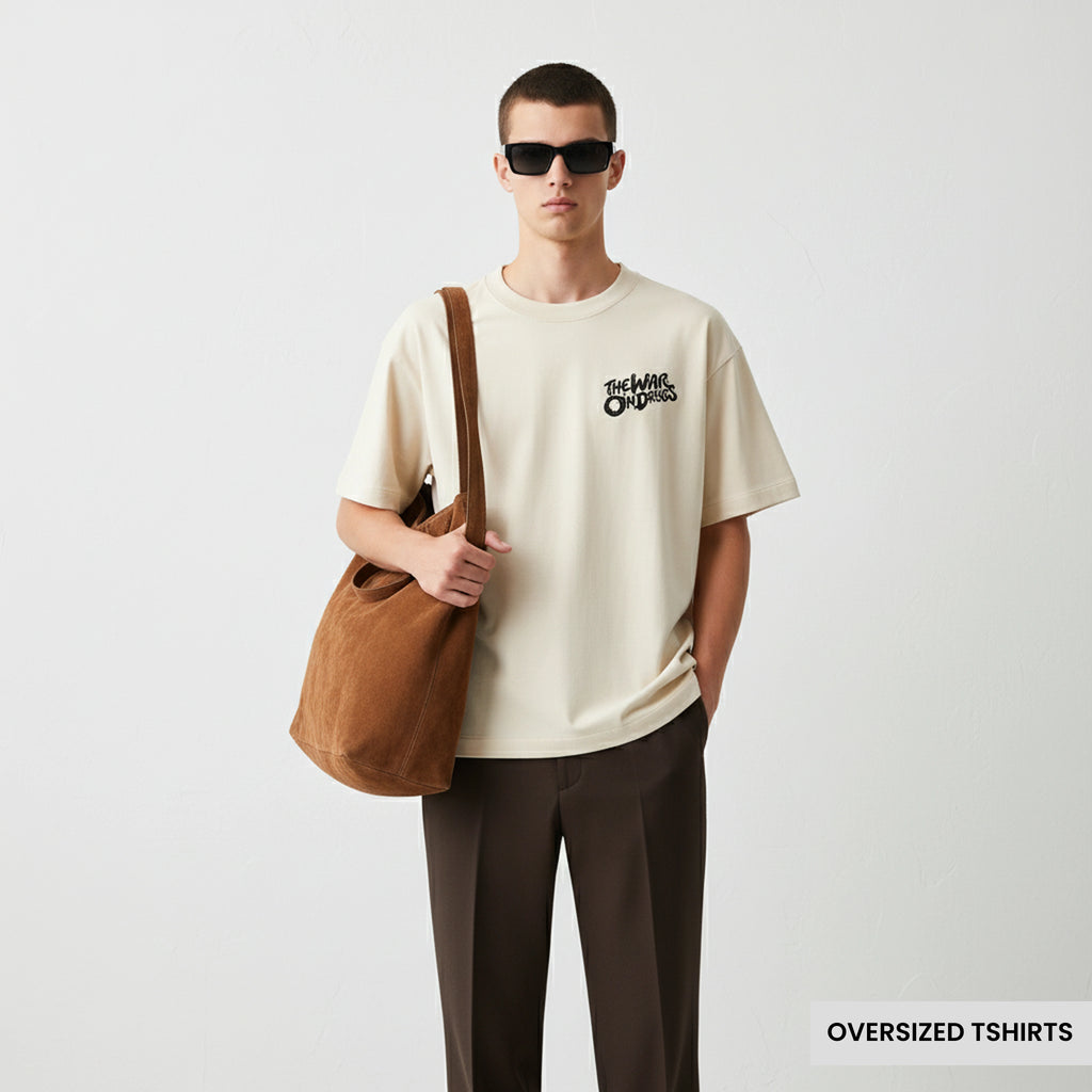 War On Drugs - Vintage Car Oversized T Shirts