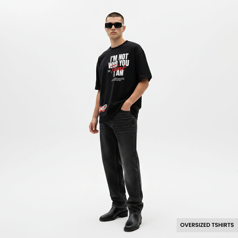 Unlimited Identity Oversized T Shirts