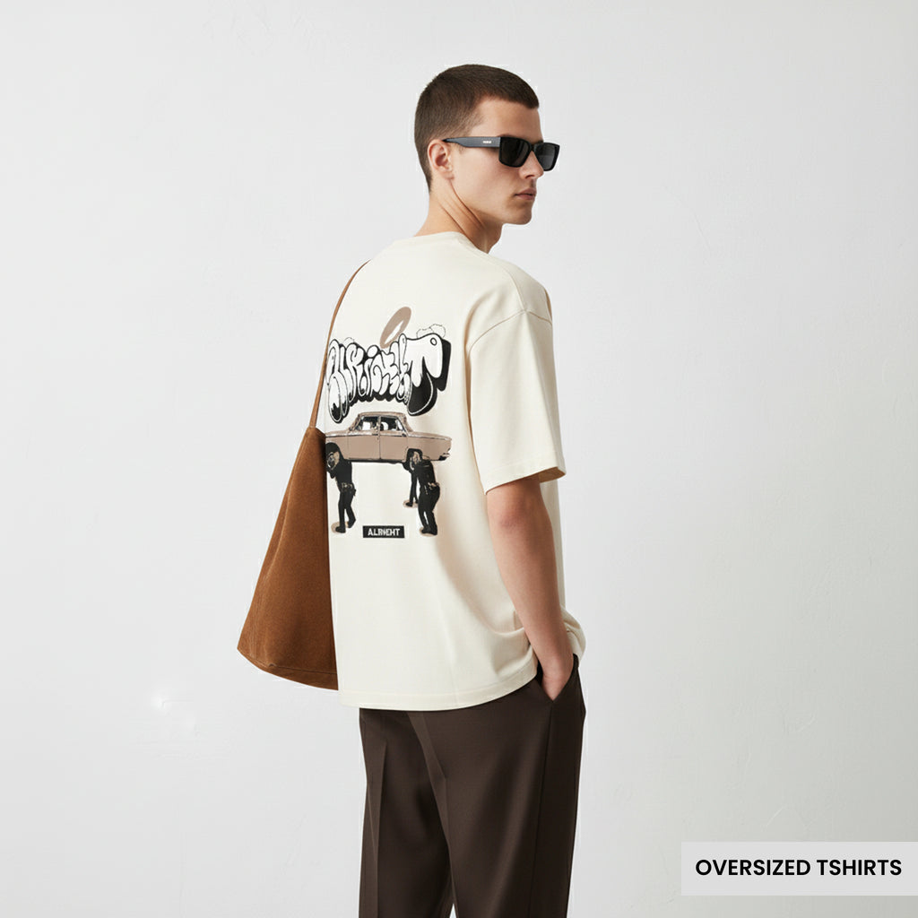 War On Drugs - Vintage Car Oversized T Shirts