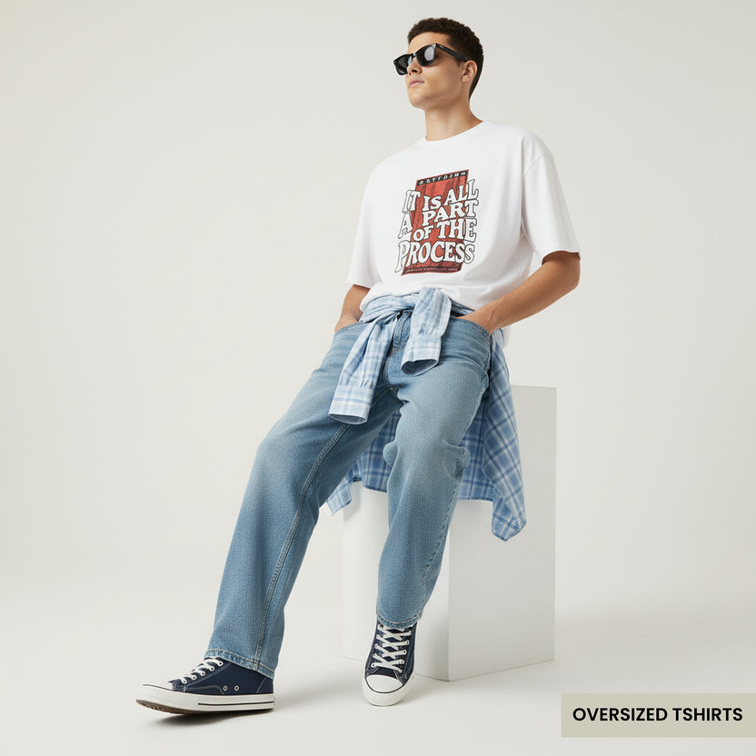 It Is All A Part of the Process Oversized T Shirts