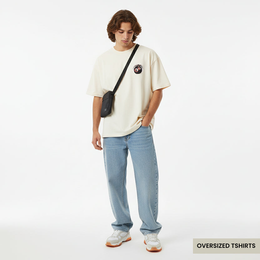 Undefeated Fearless Spider Oversized T Shirts