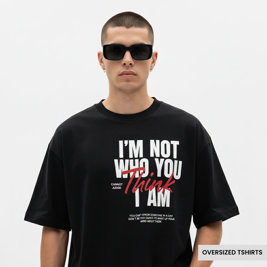 Unlimited Identity Oversized T Shirts