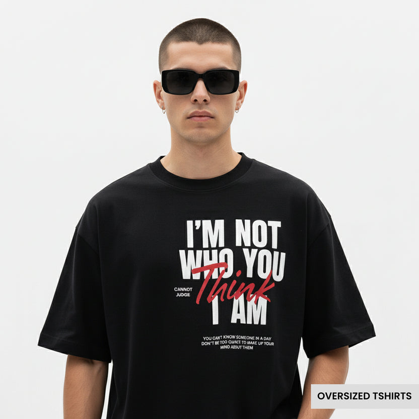 Unlimited Identity Oversized T Shirts