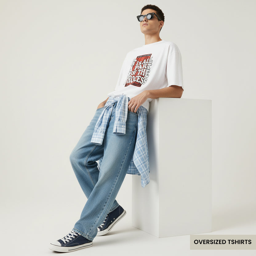 It Is All A Part of the Process Oversized T Shirts