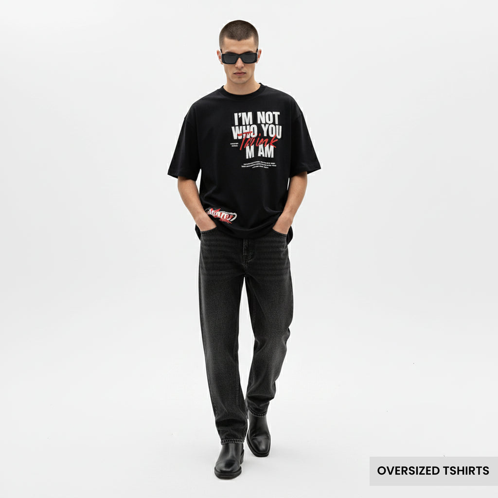 Unlimited Identity Oversized T Shirts