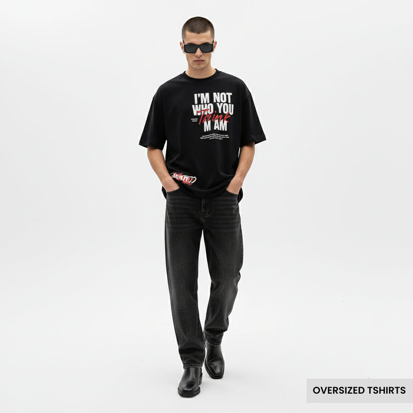 Unlimited Identity Oversized T Shirts