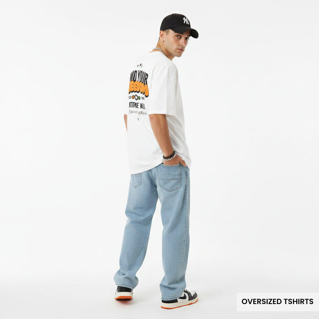 Find Your Freedom Oversized T Shirts