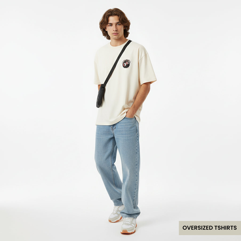 Undefeated Fearless Spider Oversized T Shirts