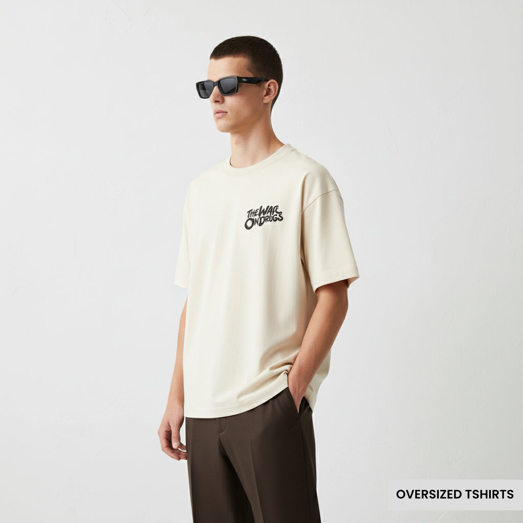 War On Drugs - Vintage Car Oversized T Shirts