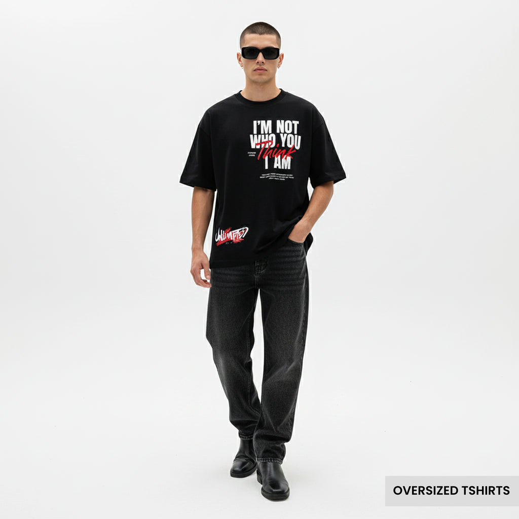 Unlimited Identity Oversized T Shirts