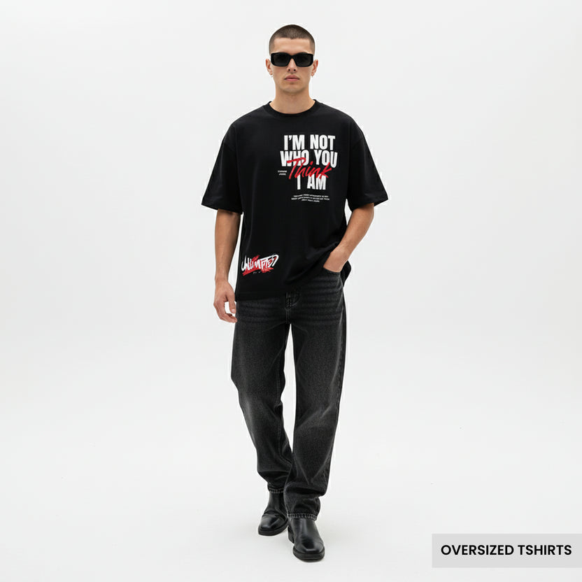 Unlimited Identity Oversized T Shirts