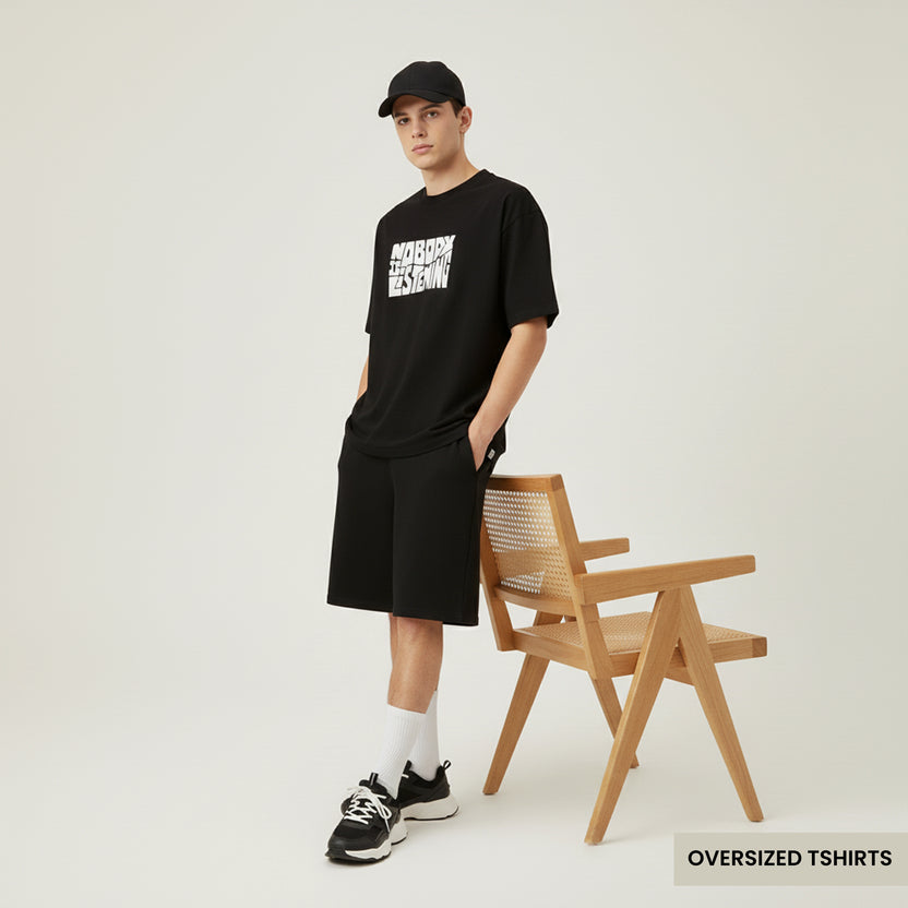Nobody Is Listening Oversized T Shirts