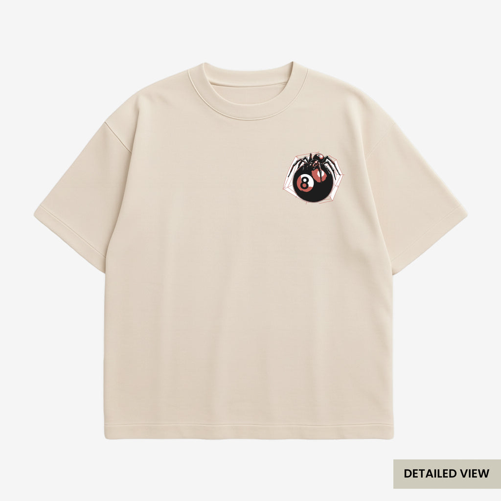 Undefeated Fearless Spider Oversized T Shirts