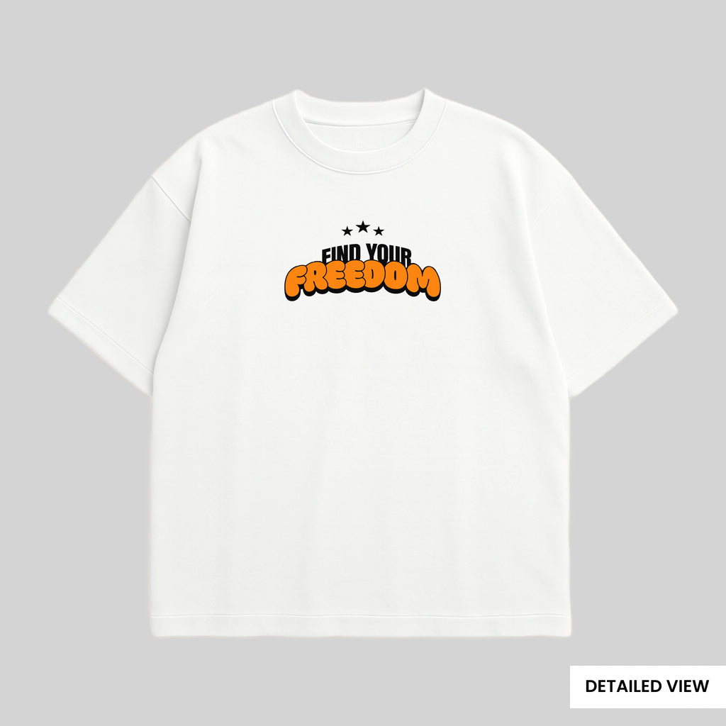 Find Your Freedom Oversized T Shirts