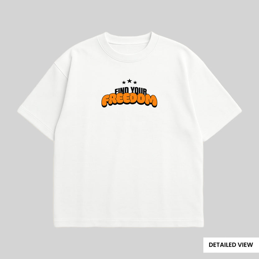 Find Your Freedom Oversized T Shirts