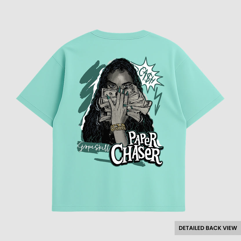 Don’t Waste Your Time Tee – Paper Chaser Graphic