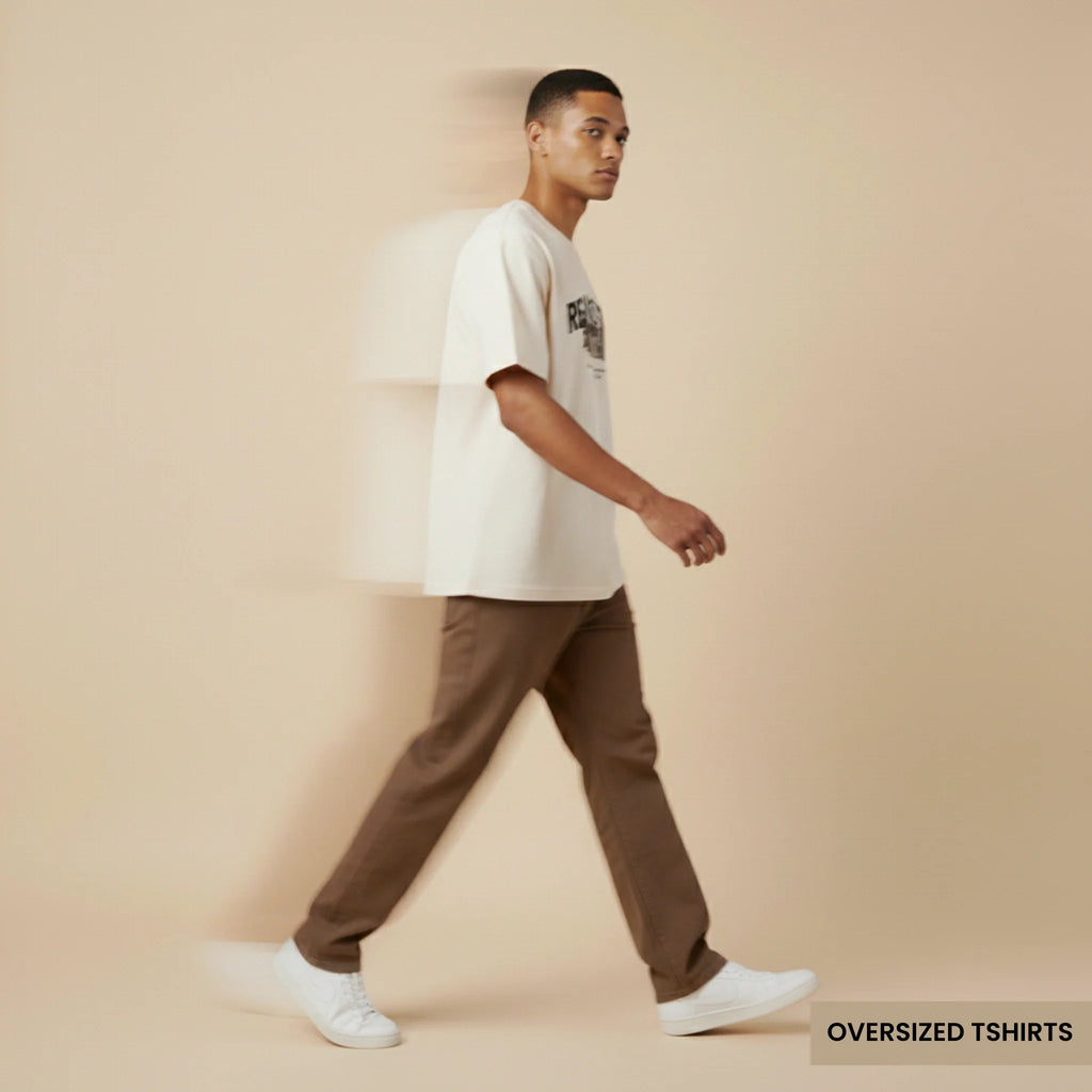 Realistic – Don’t Trust Everything You See Oversized T Shirts