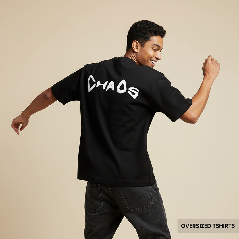 Antisocial - Chaos Oversized T Shirts