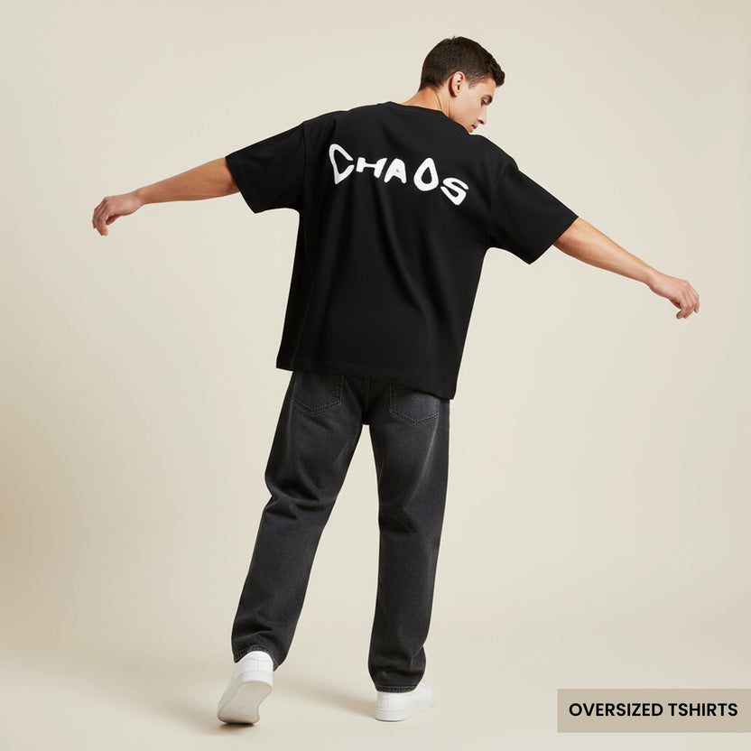 Antisocial - Chaos Oversized T Shirts