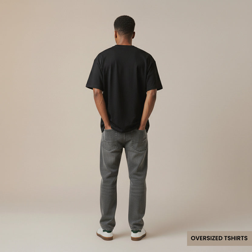 Universe – Minimal Line Art Oversized T Shirts