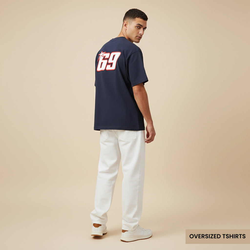 Star 69 Oversized T Shirts