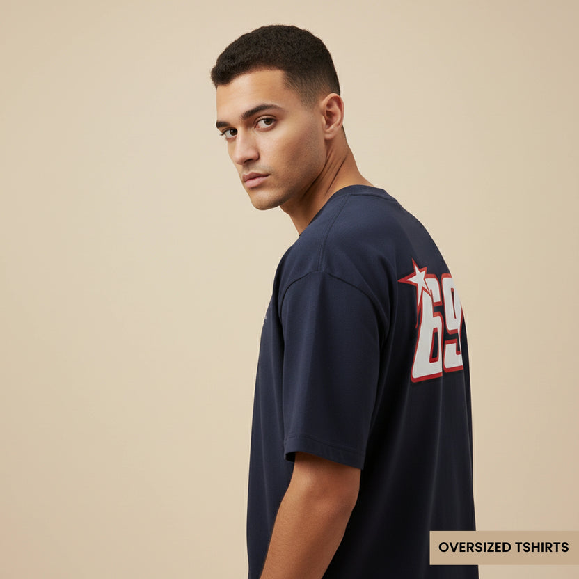 Star 69 Oversized T Shirts