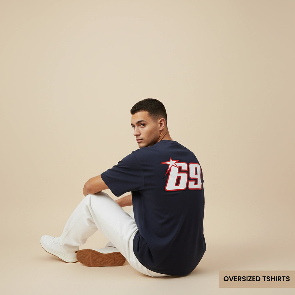 Star 69 Oversized T Shirts