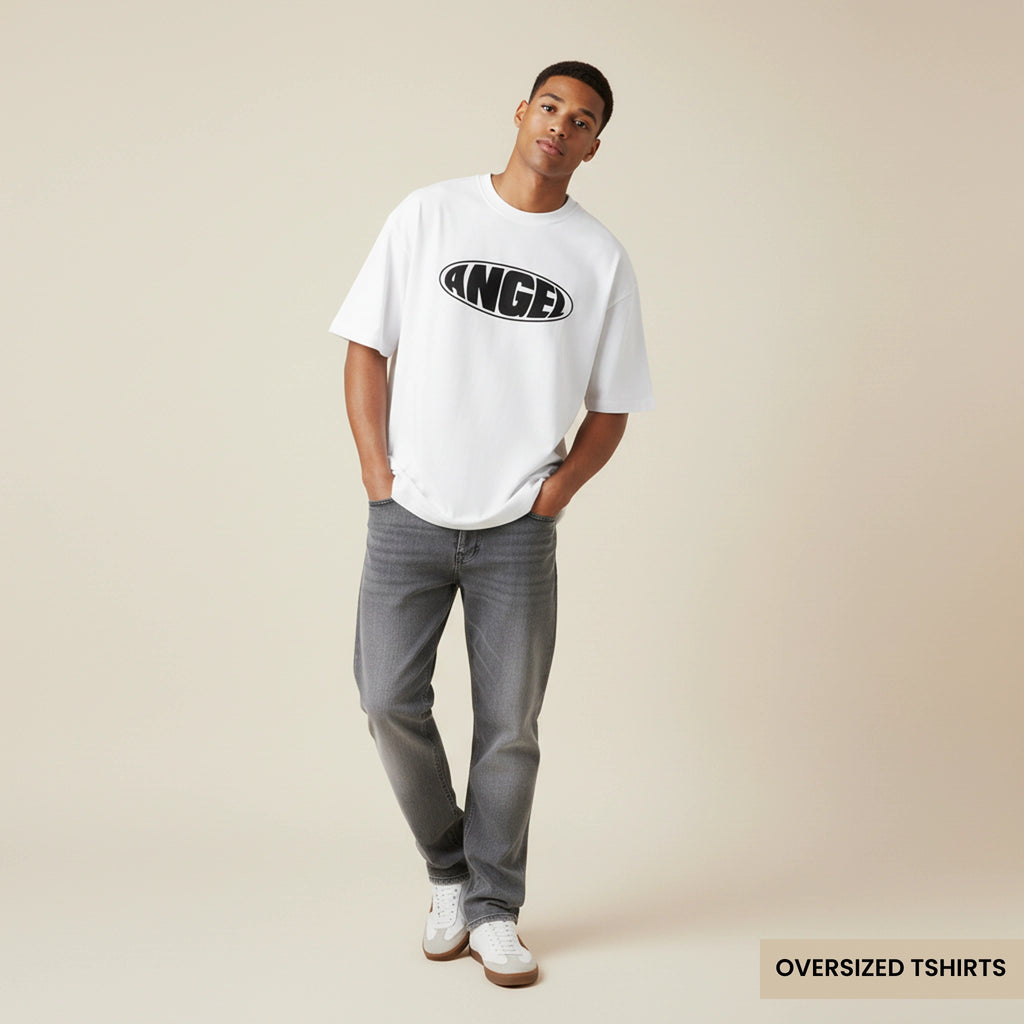 ANGEL - Graphic Tee For Men Oversized T Shirts