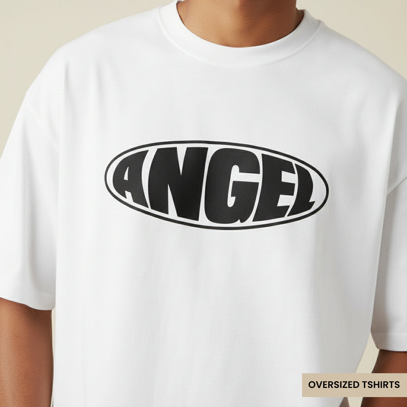 ANGEL - Graphic Tee For Men Oversized T Shirts