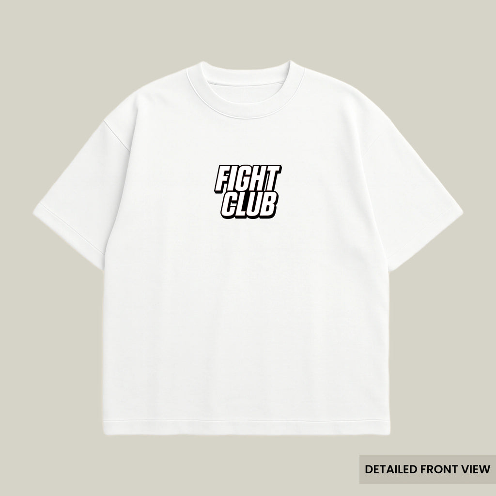 Fight Club Violence Oversized T Shirts