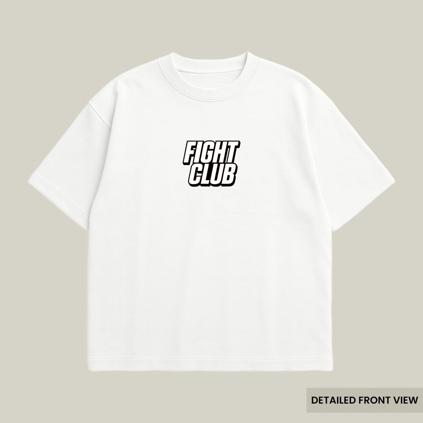 Fight Club Violence Oversized T Shirts