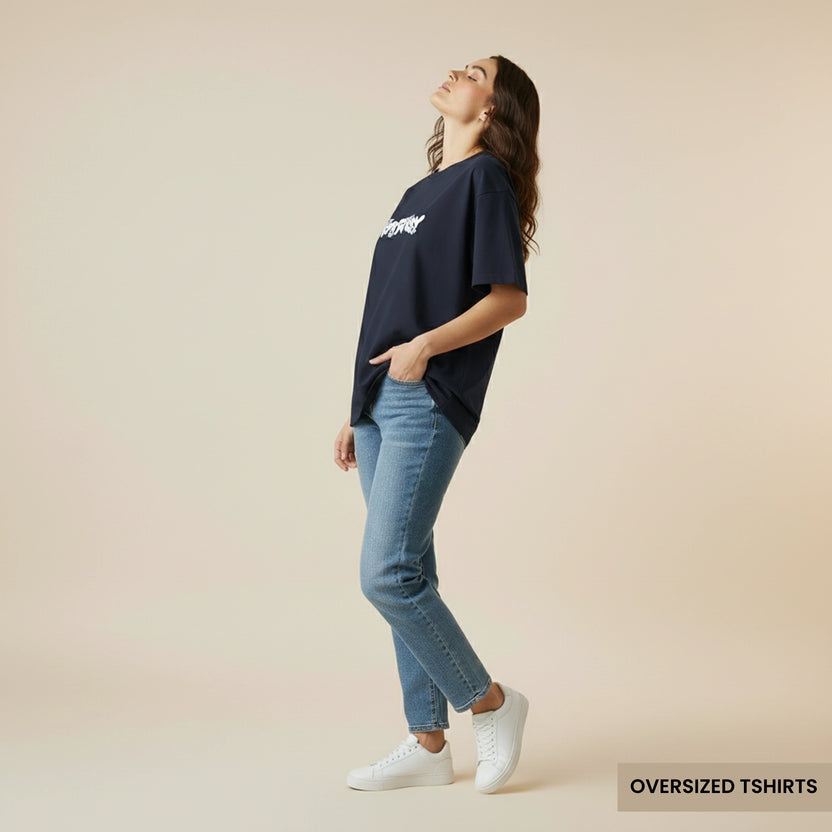 Fantasy – Floral Bubble Oversized T Shirts