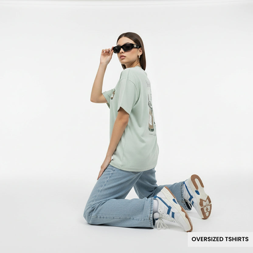 Coffee Cup – Minimal Aesthetic Oversized T Shirts