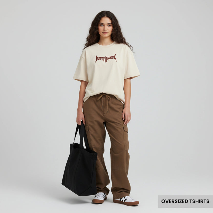 Death Angel – Love & Pride Oversized T Shirts