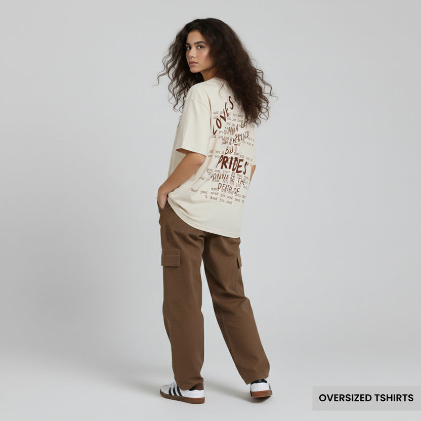 Death Angel – Love & Pride Oversized T Shirts