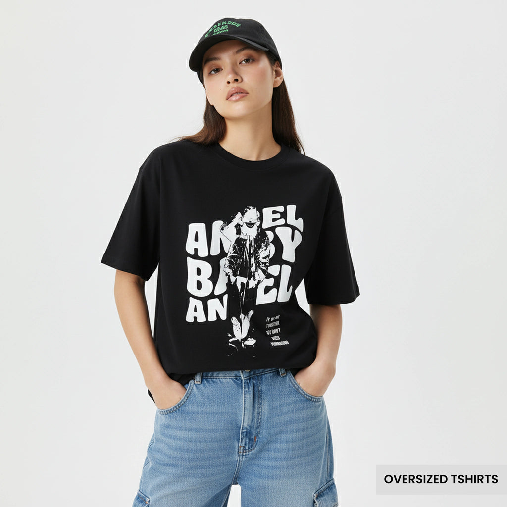 Angel Babe – Permission Oversized T Shirts