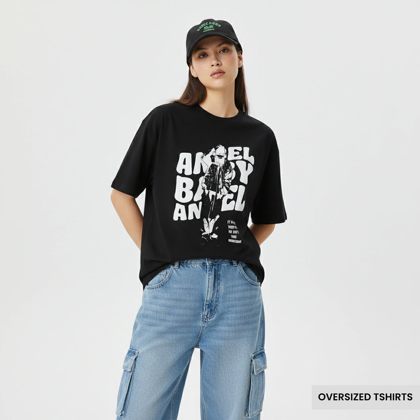 Angel Babe – Permission Oversized T Shirts