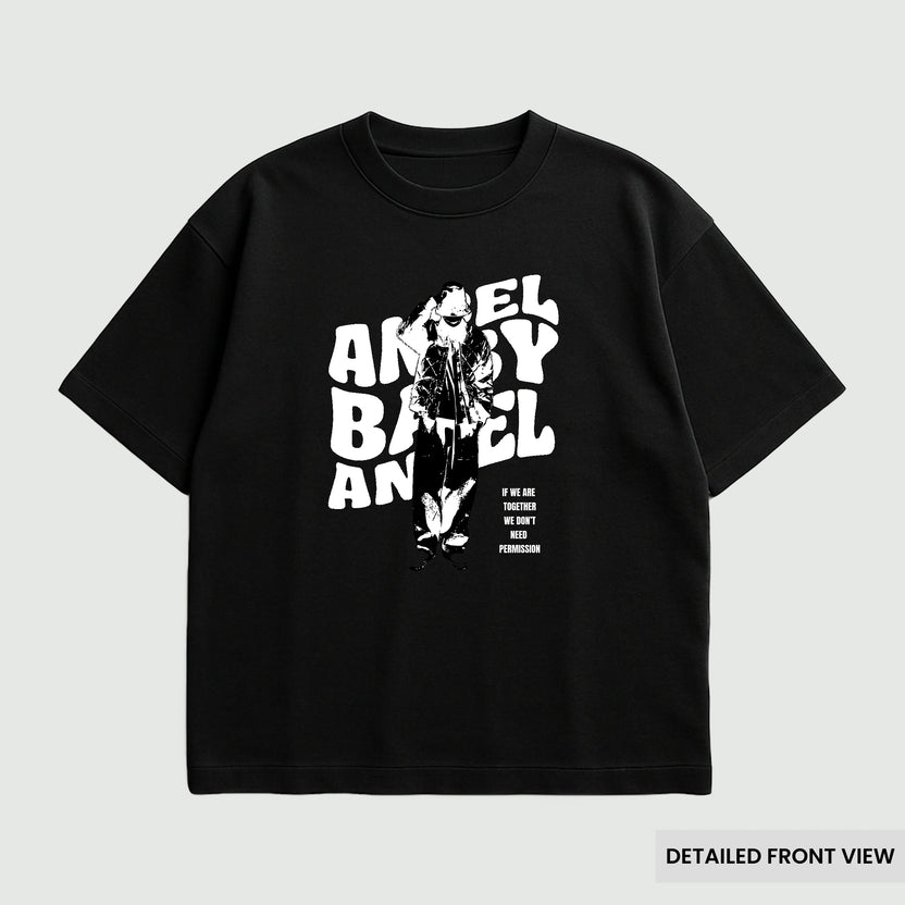 Angel Babe – Permission Oversized T Shirts