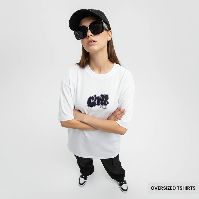 Chill – Minimal Bubble Oversized T Shirts