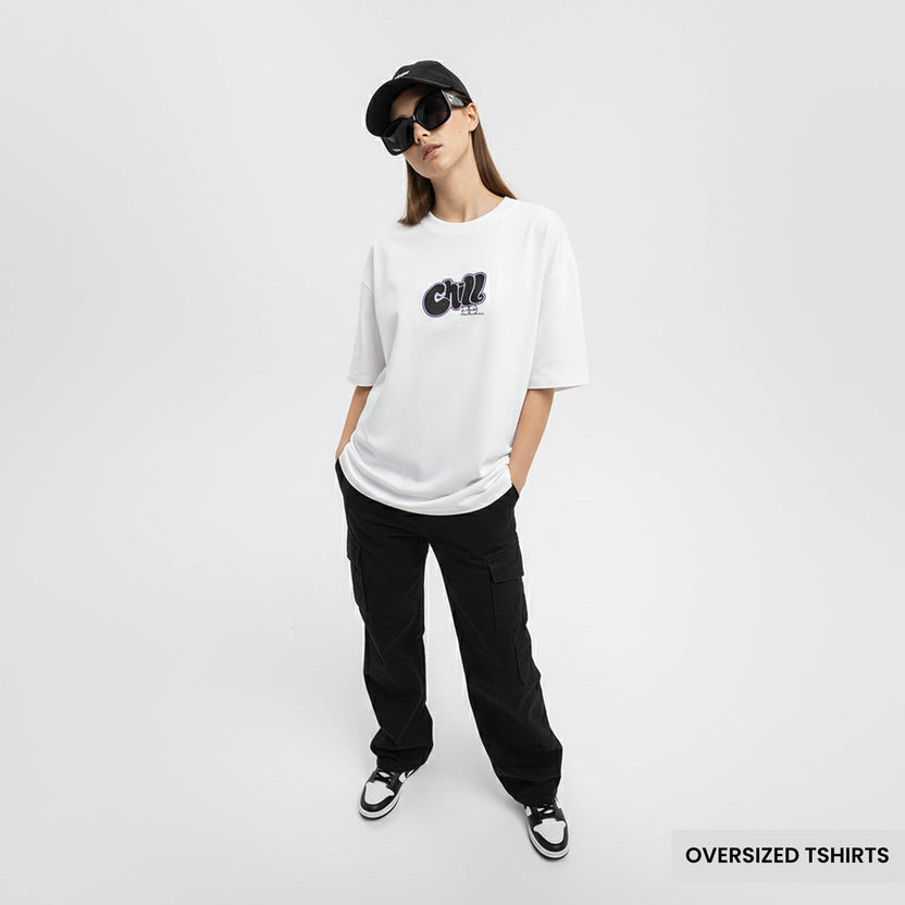 Chill – Minimal Bubble Oversized T Shirts