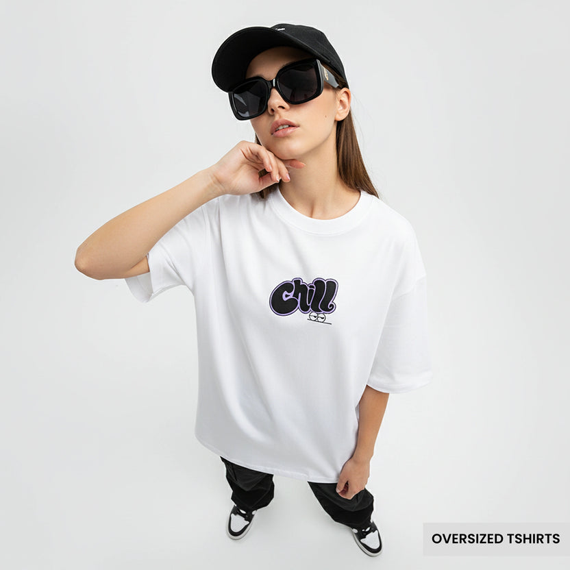 Chill – Minimal Bubble Oversized T Shirts