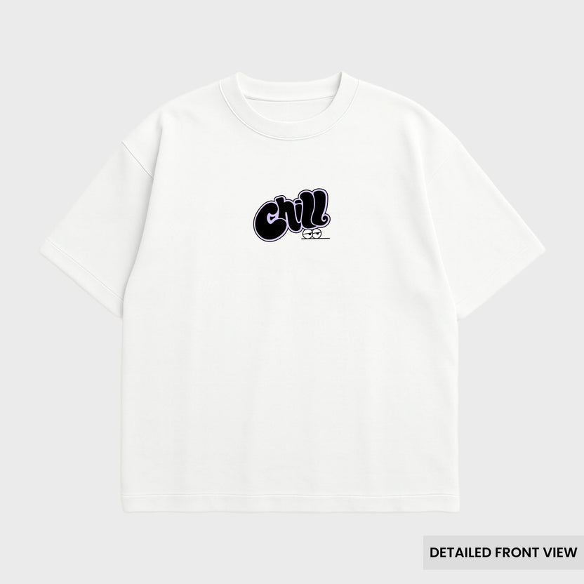 Chill – Minimal Bubble Oversized T Shirts