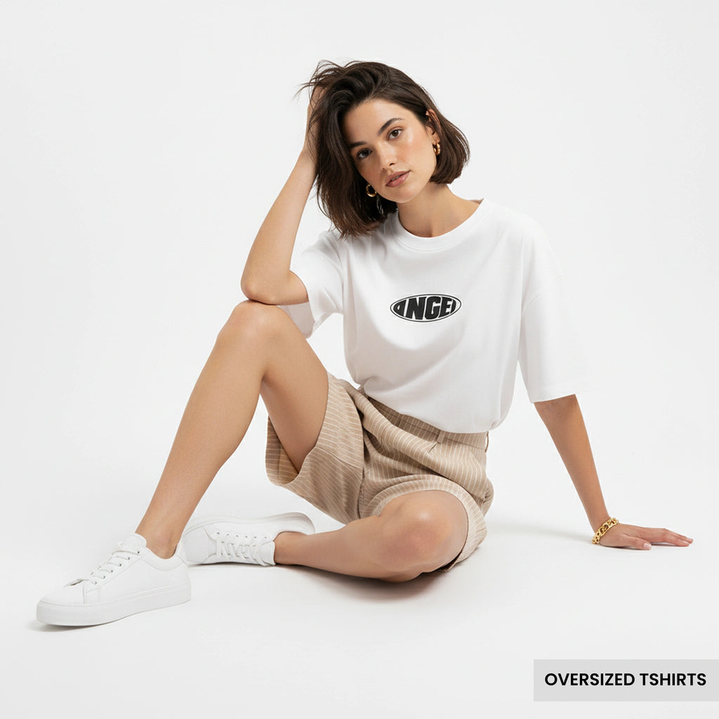 Angel Aura Oversized T Shirts