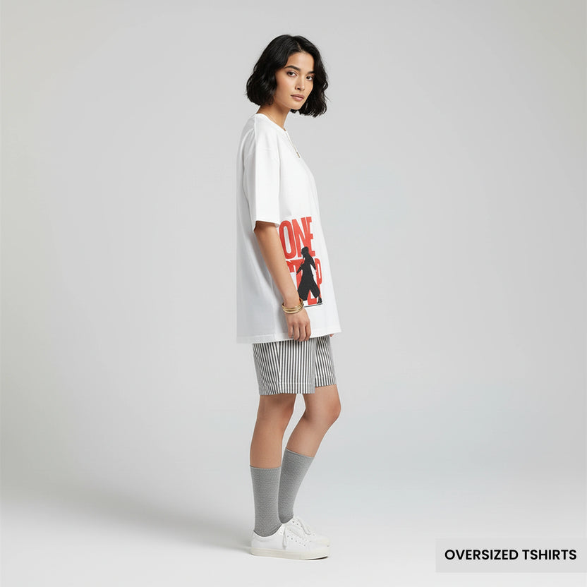 One Step – Motivational Oversized T Shirts