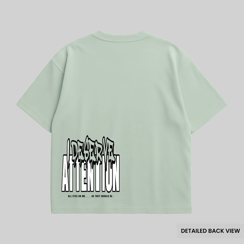 Deserve Attention – Graphic Tee Oversized T Shirts